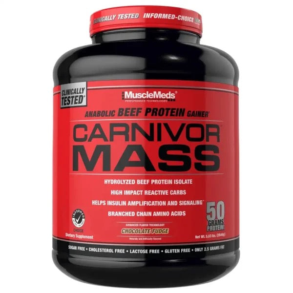 Proteína Carnivor Mass 5.7 Libras Musclemeds