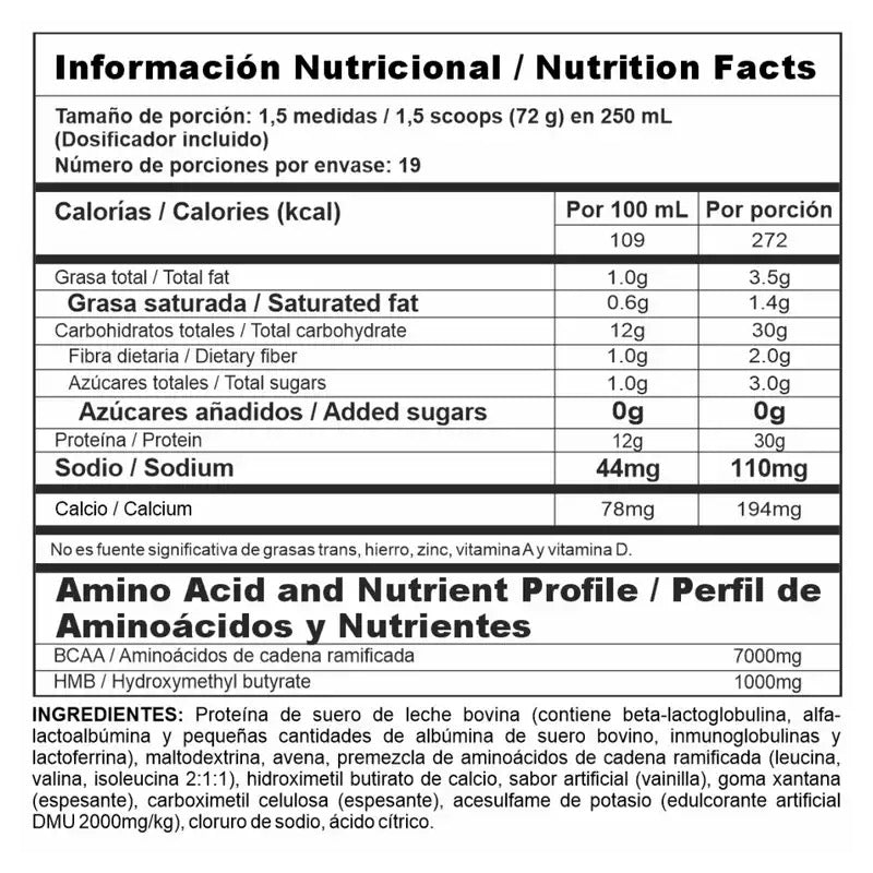 BI Pro Mass 3 Lb Nutramerican