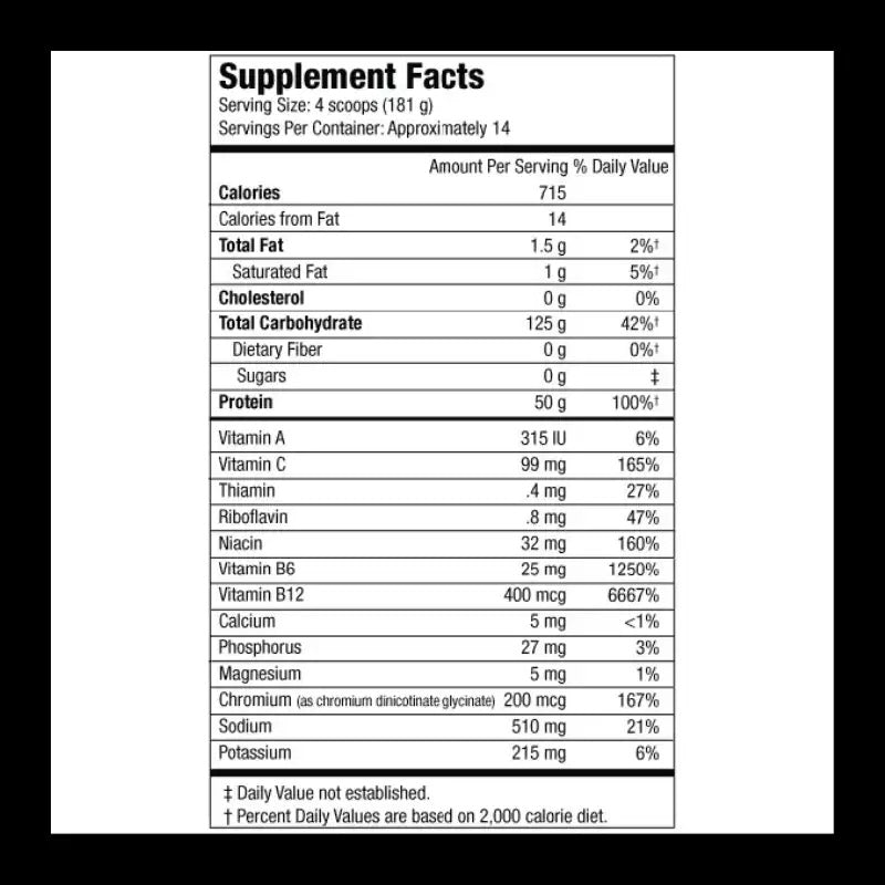 Proteína Carnivor Mass 5.7 Libras Musclemeds